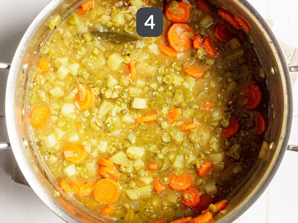 Vegan Gluten Free Split Pea Soup